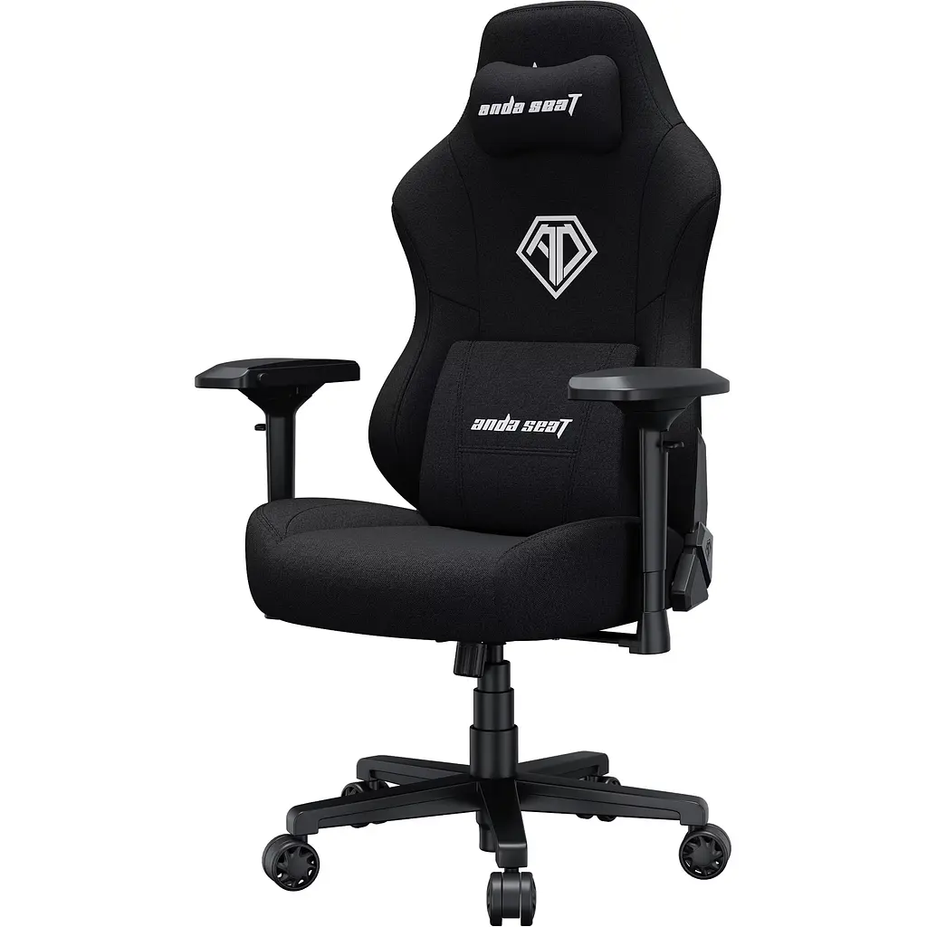 Геймерське крісло Anda Seat Phantom 3 Pro L Black Fabric (AD18YC-06-B-F) [121745] - фото 3