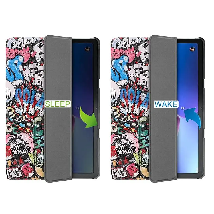 Чехол-книжка BeCover Smart Case для Lenovo Tab M10 TB-328F 3rd Gen 10.1" Graffiti (708294) - фото 5