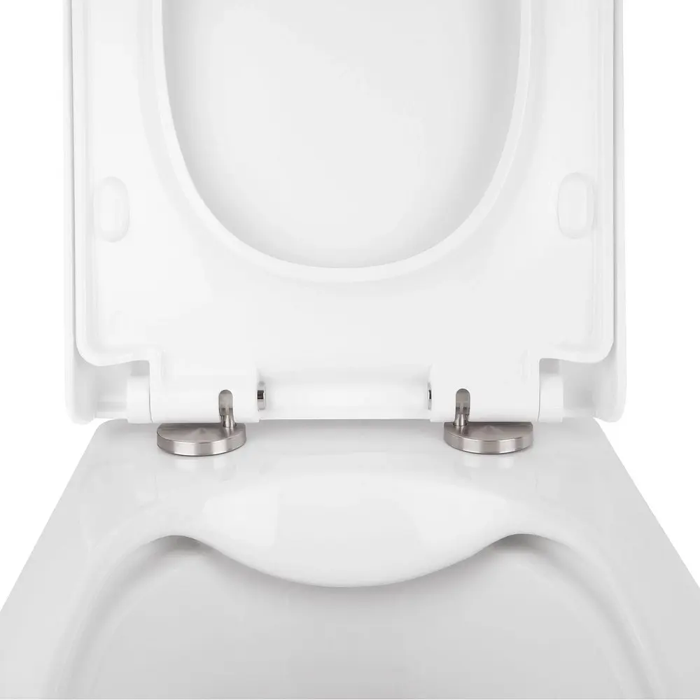 Комплект Grohe Set унітаз Quadro-0301-R + Інсталяція Grohe Rapid Sl 38772001 38772001QUADRO0301R, Білий - фото 9