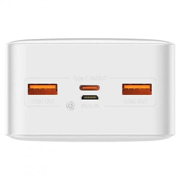 Внешний аккумулятор Baseus Bipow 30000mah 20w (ppdml-N02) Белый - фото 5
