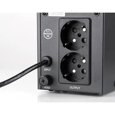 Пристрій безперебійного живлення Vinga LED 800VA metal case (VPE-800M)  - фото 5