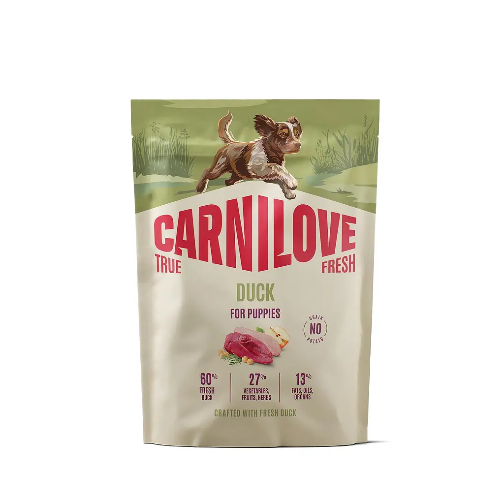 Сухий корм для цуценят Carnilove True Fresh Puppy суперпреміум качка 1.5 кг