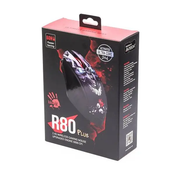 Миша ігрова A4Tech Bloody R80 Plus Bloody (Skull) - фото 5