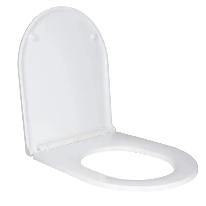 Сидіння для унітазу Qtap (Robin, Aries) з мікроліфтом Slim Duroplast, Quick Release QT99HY2411W - фото 2