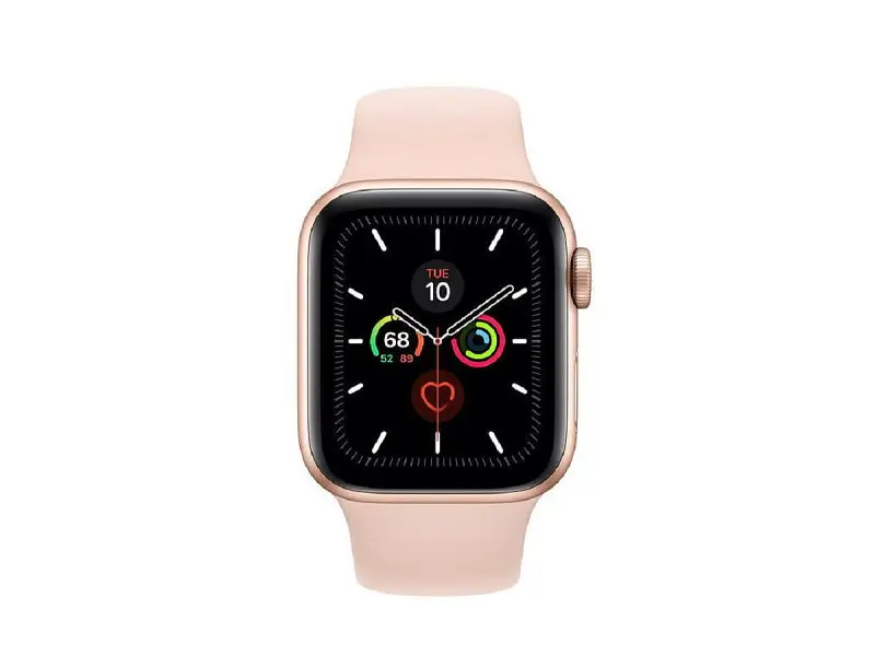 Смарт-годинник Apple Watch Series 5 LTE 40mm Gold Aluminum w. Pink Sand b.- Gold Aluminum (MWWP2) - фото 2