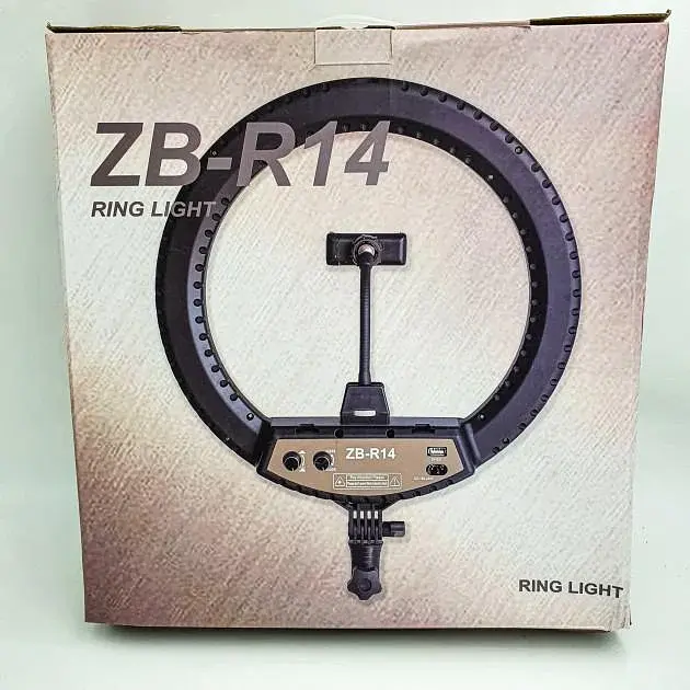 Світлодіодна кільцева лампа XPRO ZB-R14 35 см (MER-14339_1302) - фото 4