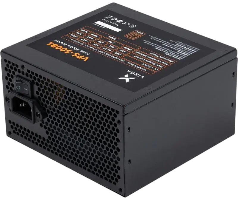 Блок живлення Vinga VPS Bronze B1 500W 80+ Bronze (VPS-500B1) - фото 5