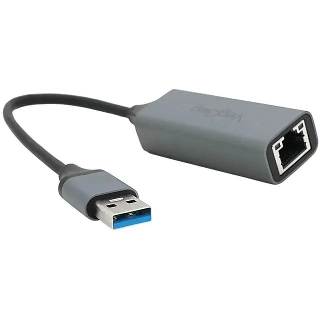 Контроллер USB 3.0 to Ethernet VEGGIEG V-K306 Сетевой адаптер 100/1000Mbps с проводом, RTL-8152B, Aluminum, Blister-Box - фото 2