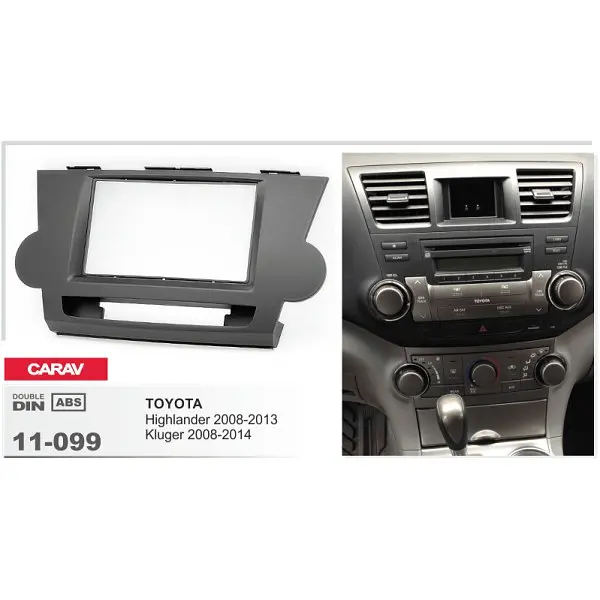 Переходная рамка Toyota Highlander Carav 11-099 - фото 4