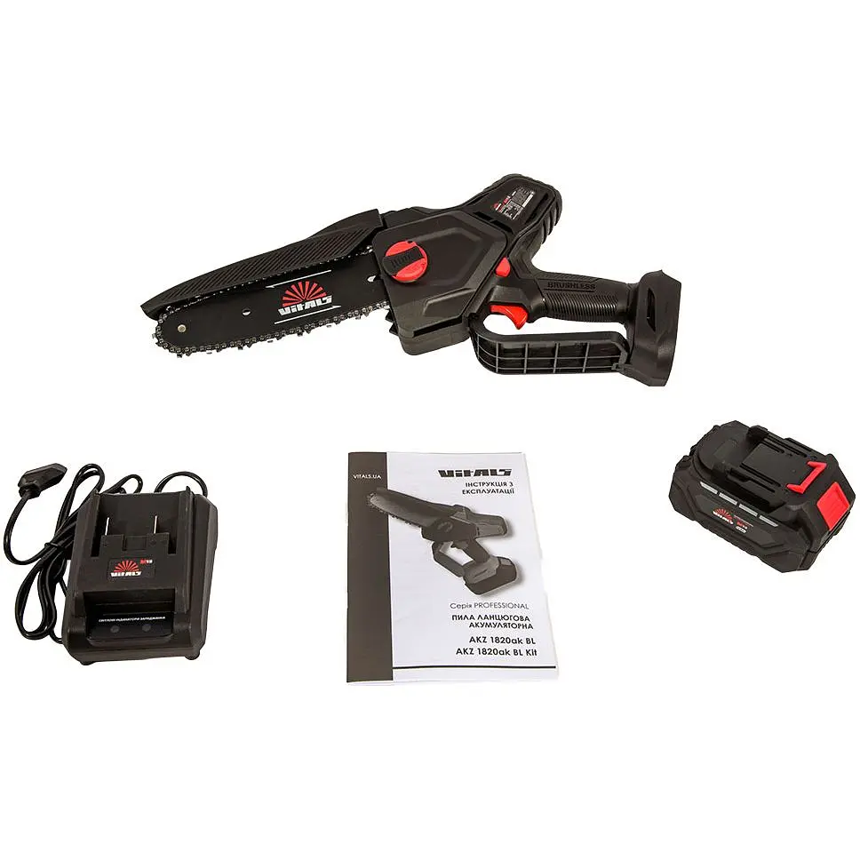 Пила ланцюгова Vitals Professional AKZ 1820ak BL Kit (237654) - фото 8