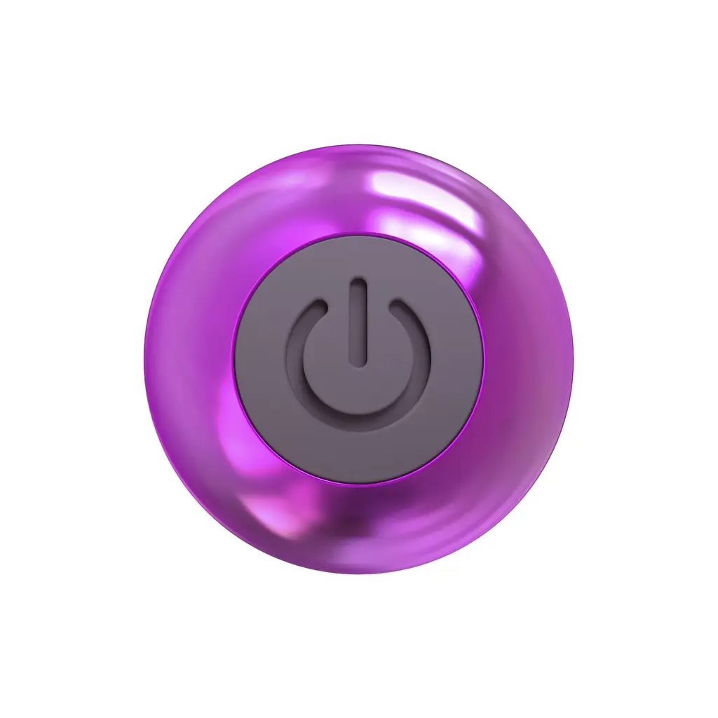 Віброкуль PowerBullet - Pretty Point Rechargeable Purple, 10х1.9 см (фіолетовий) - фото 4