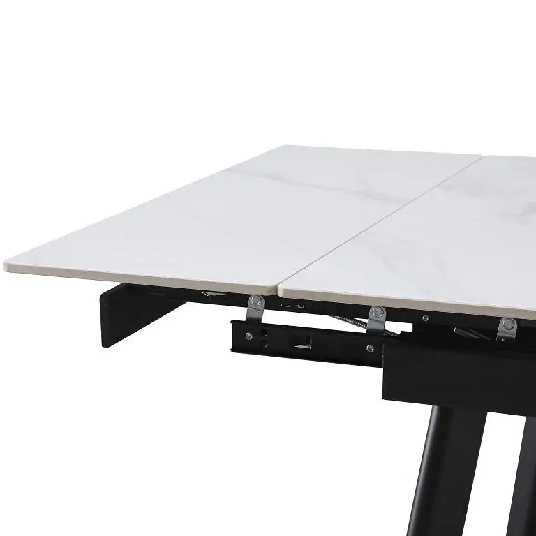 Стол Avanti FRED Ceramic White 90-150x80 см - фото 4