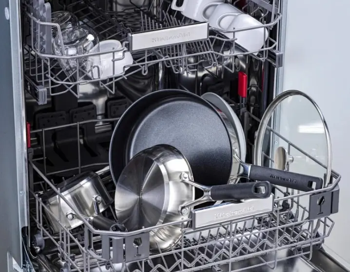 Набір сковорідок KitchenAid CSS 3 предмети чорний СС005708-001 - фото 5