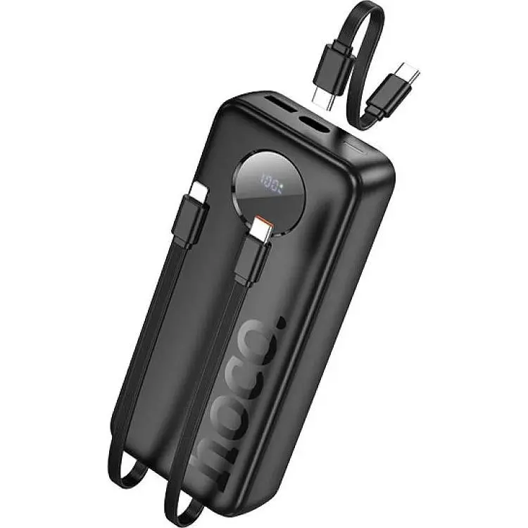 Зовнішній акумулятор Hoco Sabio J132A 20000mAh 20W Black (632591) [158197] - фото 2