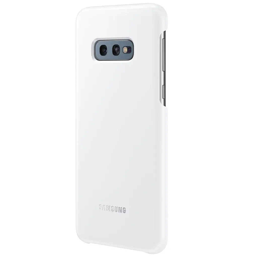 Чохол оригінальний з підсвічуванням Official LED Cover EF-KG970CWEGRU для Samsung Galaxy S10e White - фото 3
