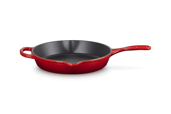 Сковорода Le Creuset Deep Skillet глибока 26 см вишнева 20187260600422 - фото 2