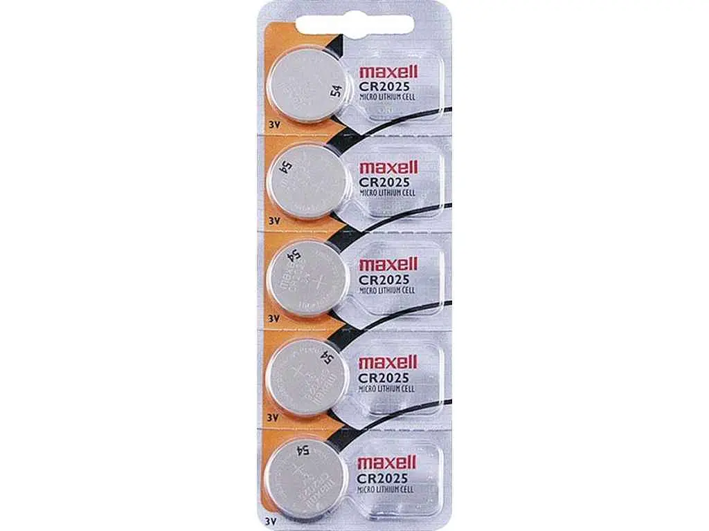 Батарейка MAXELL CR2025 5шт