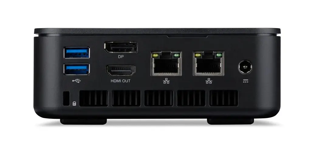 Acer Комп'ютер персональний неттоп Acer Veriton N1502G-13U3U MFF, Intel i3-1315U, 2*SO-DIMM, M.2SSD, UMA, WiFi, без ОС - фото 5