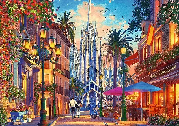 Пазл Барселона. Іспанія - 1000 елементів Trefl 10793 - фото 2