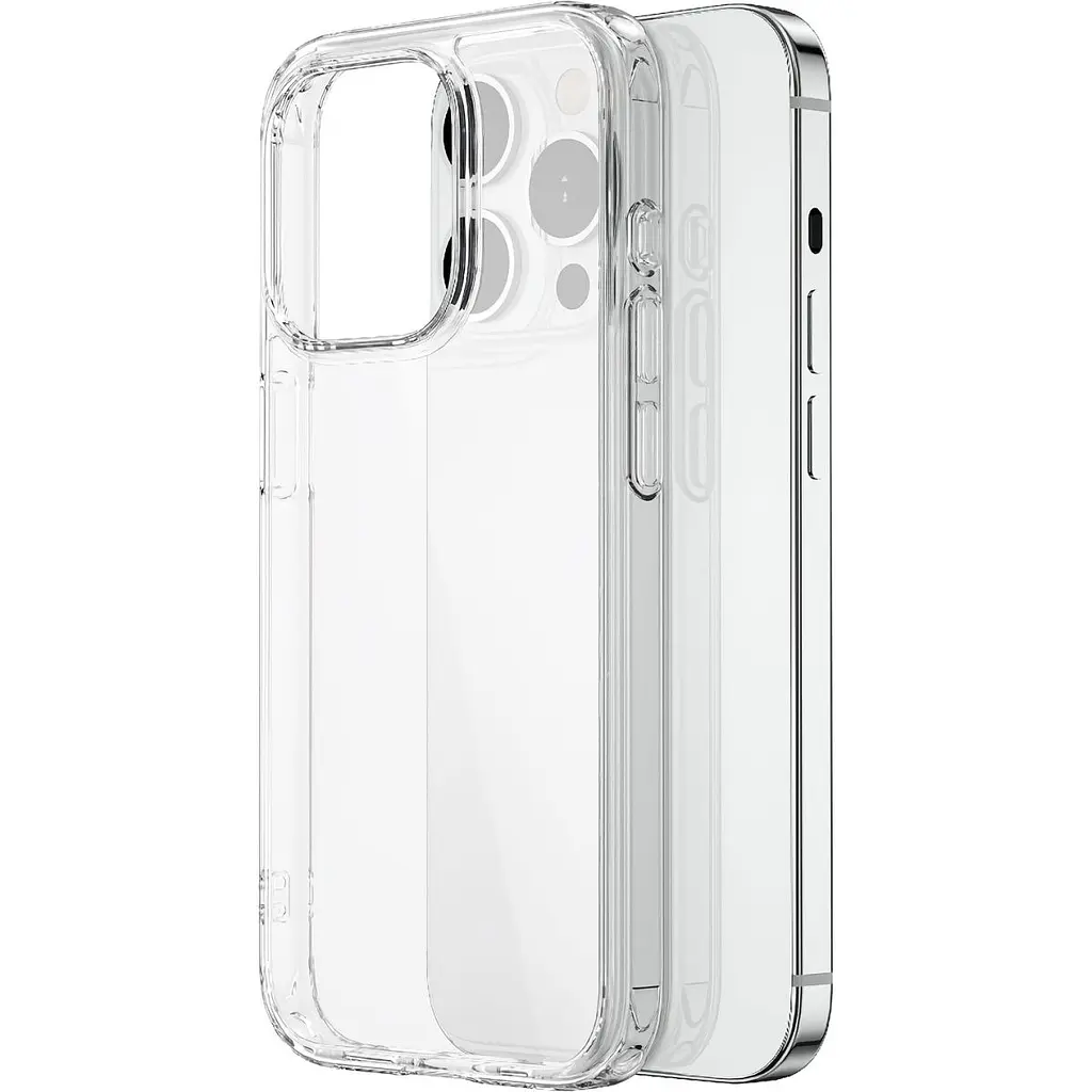 Чехол WiWU ZCC-108 TPU Clear Series для Apple iPhone 15 Pro Max Transparent [128983] - фото 2