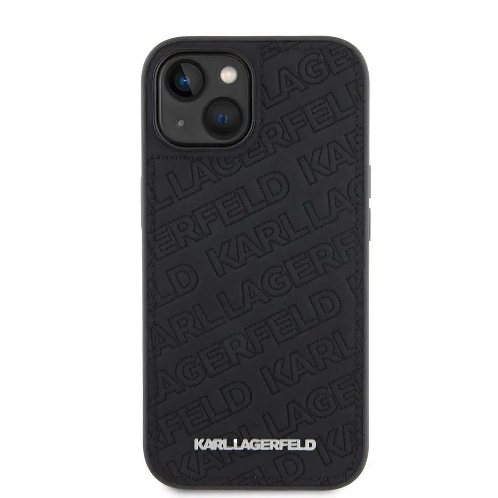 Чехол Karl Lagerfeld PU Quilted Pattern для iPhOne 15 Black (57983116799) - фото 3