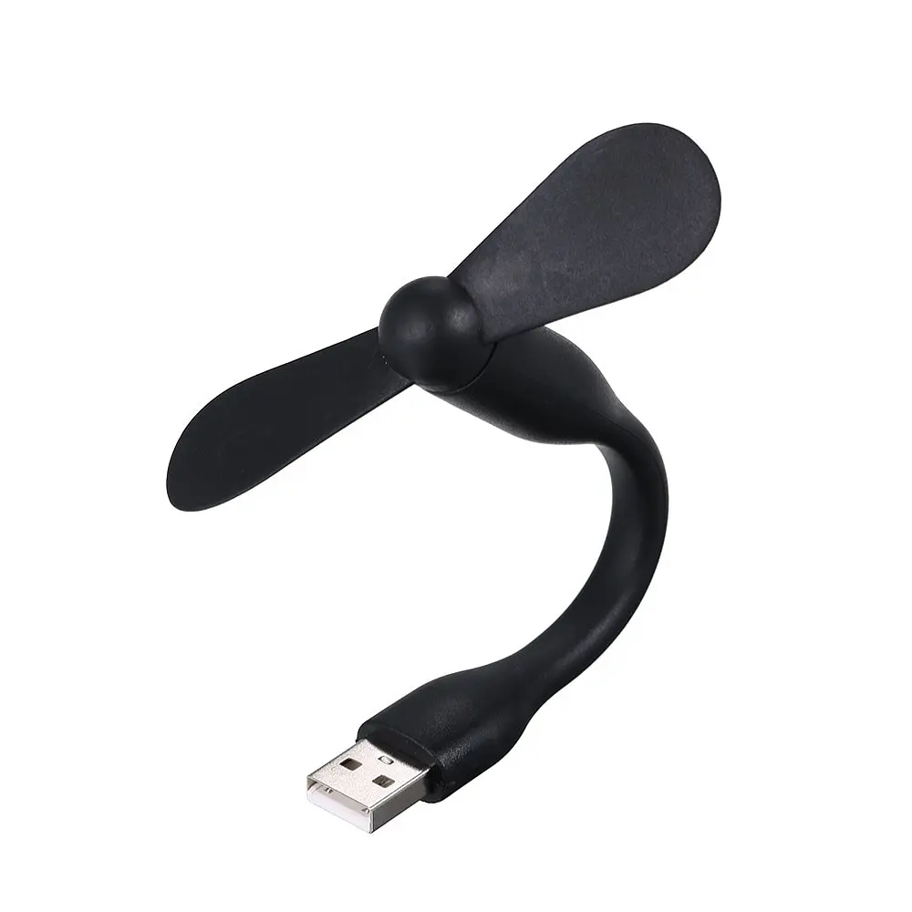 Мобільний вентилятор USB чорний