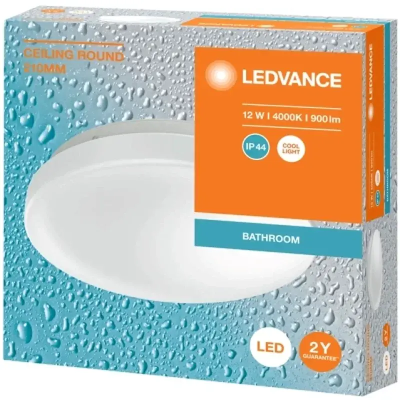 Світильник LEDVANCE CEILING ROUND 210 12W 840 IP44 (4099854105791) - фото 4