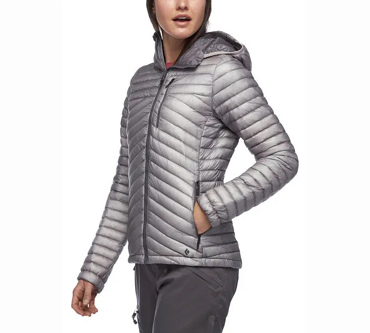 Жіночий пуховик Black Diamond Approach Down Hoody (746) XS Світло-сірий - фото 2