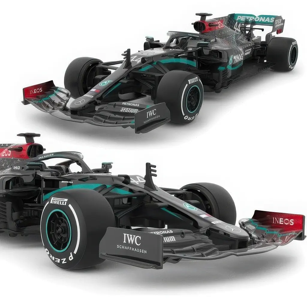 Игрушечный автомобиль на радиоуправлении Rastar Mercedes AMG F1 W11 1:18 (98500) - фото 6