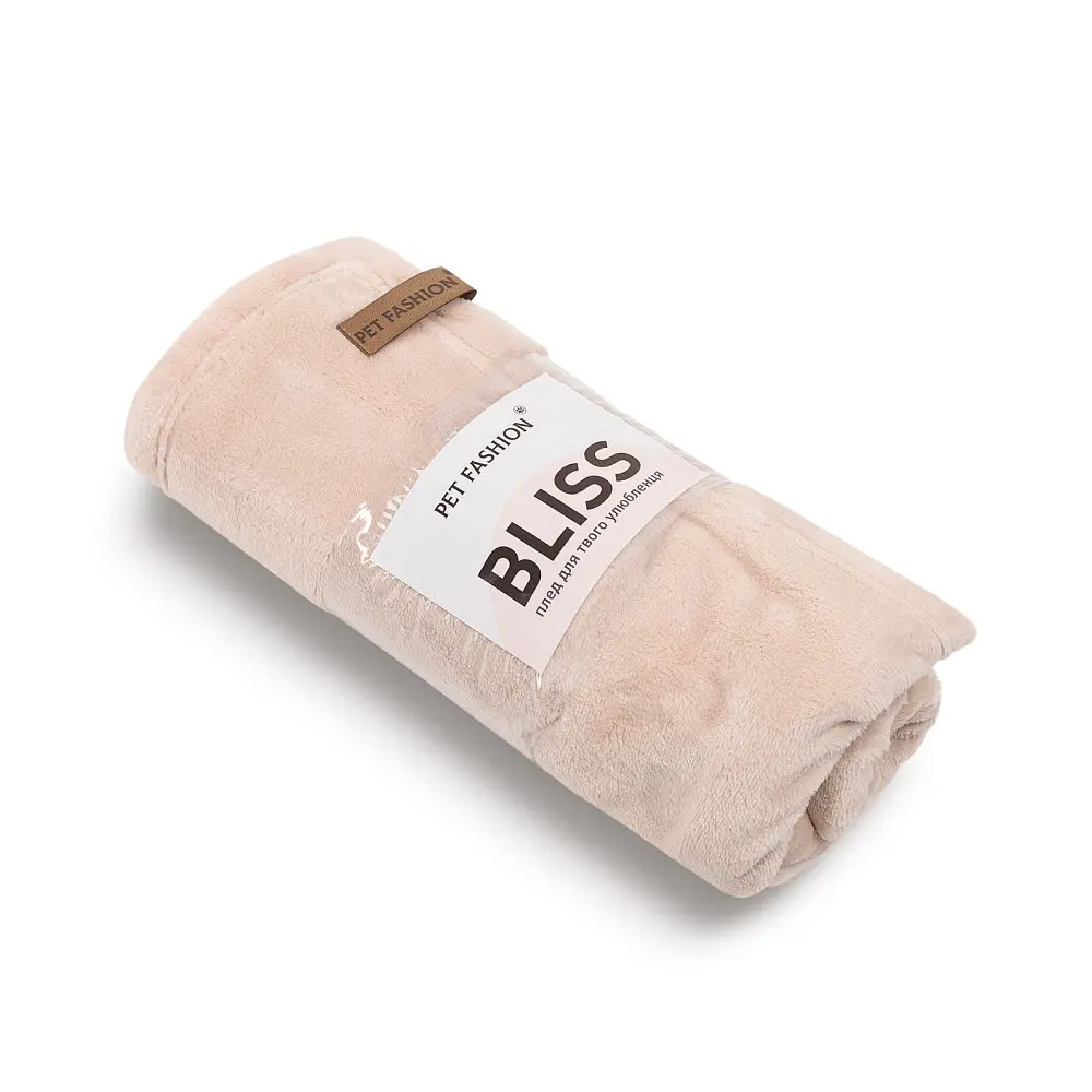Плед Pet Fashion Bliss 2 для собак и котів плюш пудра 68х114,6 см - фото 2