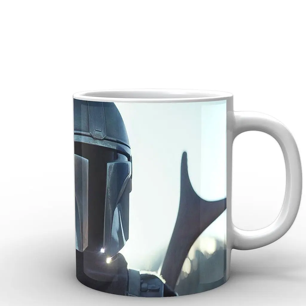 Кружка GeekLand Звездные войны Мандалорец Мандалорец Star Wars The Mandalorian TM.04.19 330 мл белая - фото 2