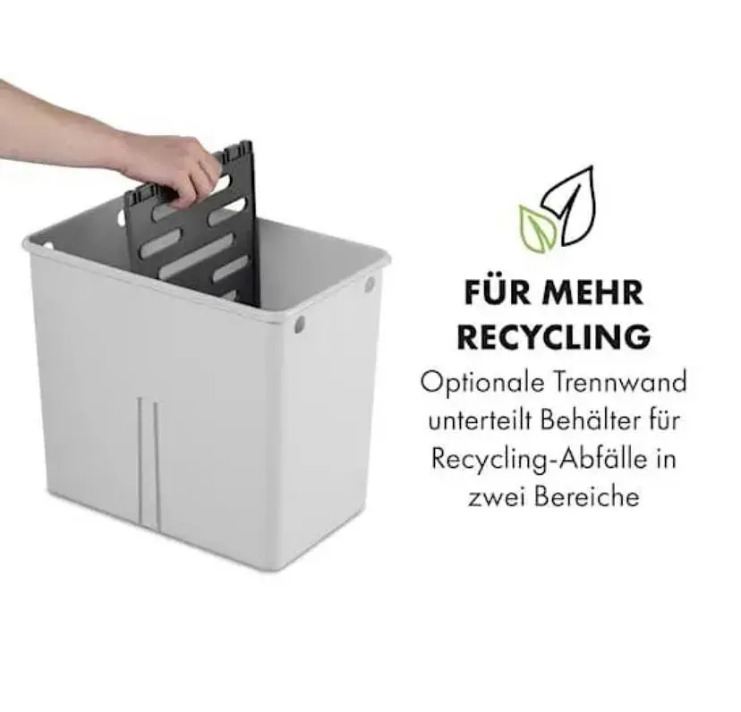 Бак для мусора Klarstein Touchless Ultraclean (10035084) - фото 3