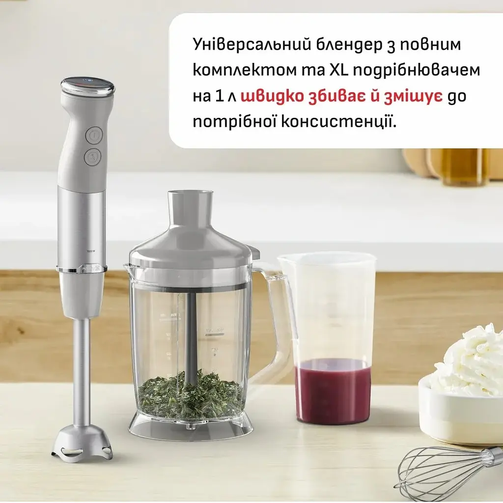 Блендер занурювальний Tefal Quickchef+ HB67MB30 (HB67MB30) - фото 9