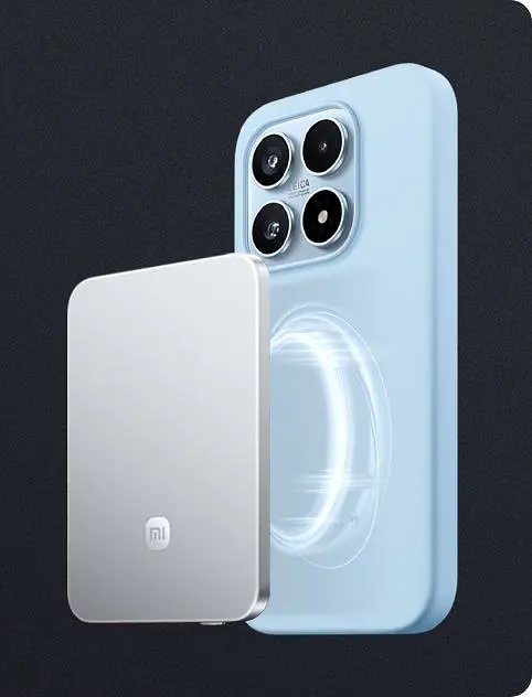 Зовнішній акумулятор Xiaomi UltraThin Magnetic 15W 5000mAh (MDY-20-EB / BHR08Z2GL) УМБ срібляста - фото 9