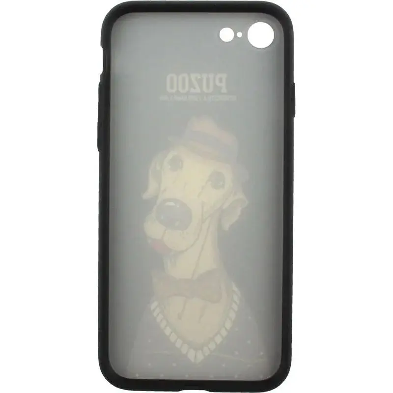 Чохол-накладка PUZOO Artdog Phone iPhone 7/8/SE 2020 Black Bean - фото 5