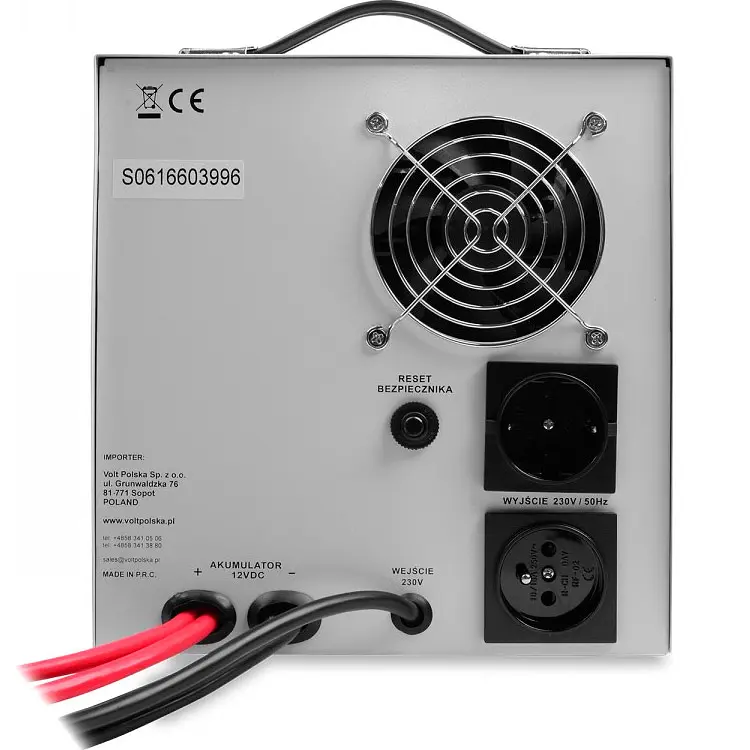 Джерело безперебійного живлення [ДБЖ] Volt Polska Sinus Pro 2000E [92026] - фото 3