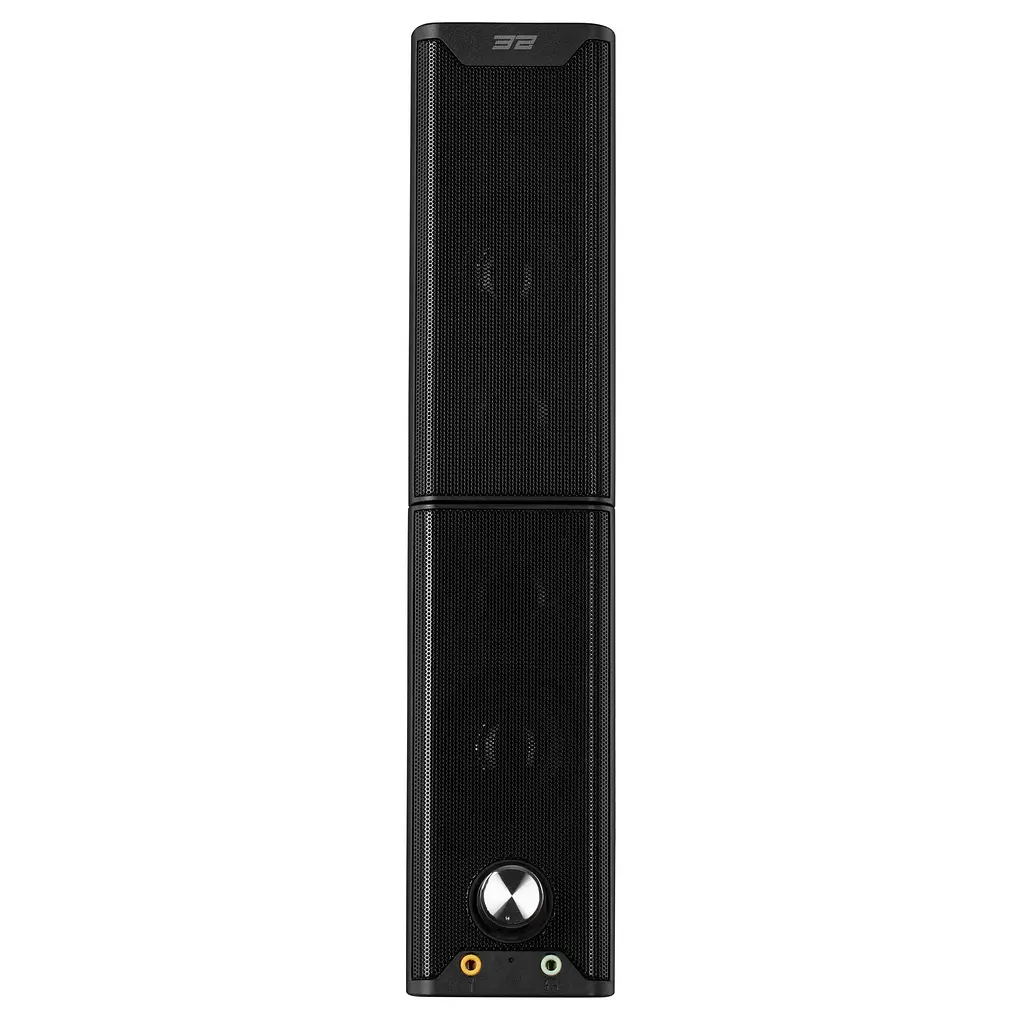 Комп'ютерні колонки 2E PCS203 Black, 2.0, USB, Metal - фото 7