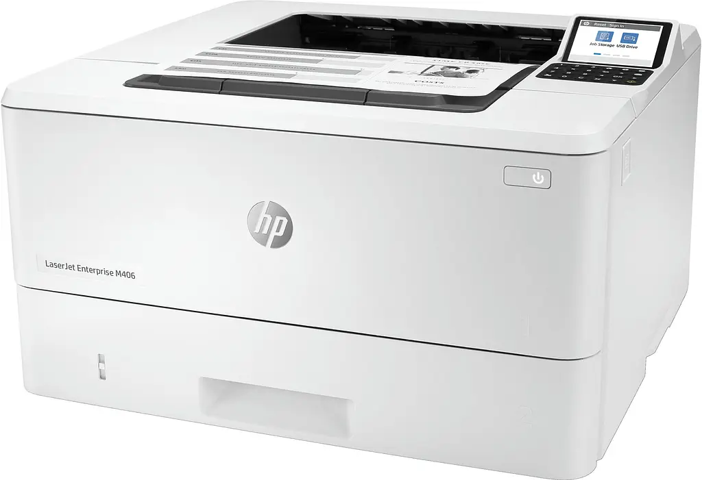 HP Принтер А4 LaserJet Enterprise M406dn - фото 3