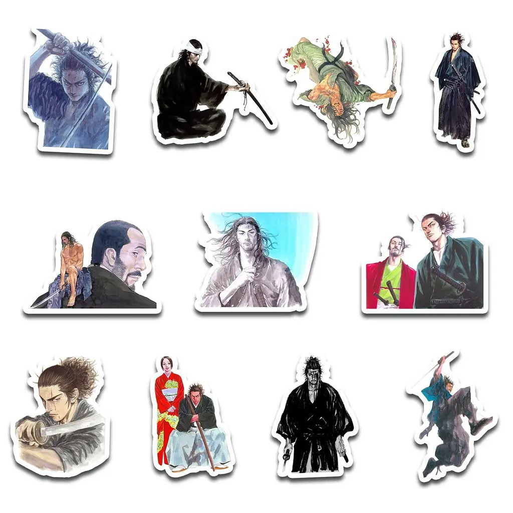 Стикерпак GeekLand Ruruouni Kenshin 45 штук (SP RK 01) - фото 2