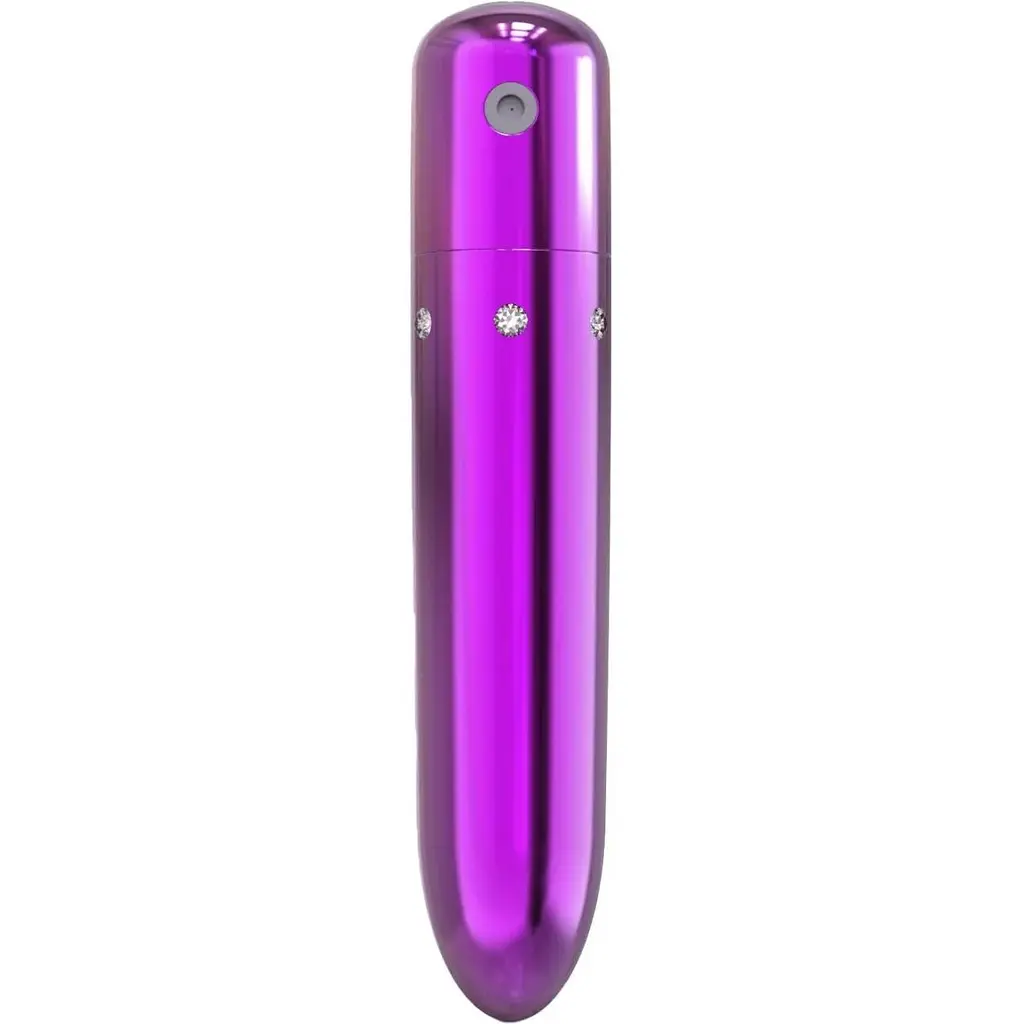 Вибропуля PowerBullet - Pretty Point Rechargeable Bullet Purple - фото 6