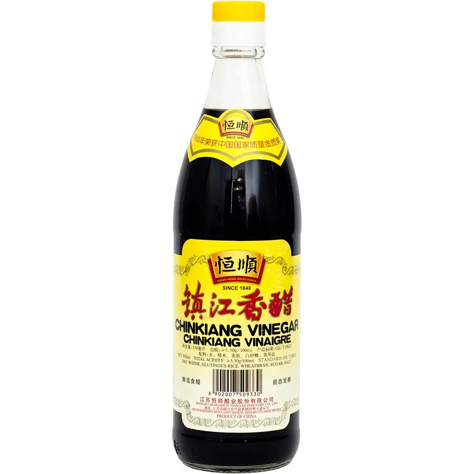 Рисовий оцет Chinkiang темний Heng Shun 550мл