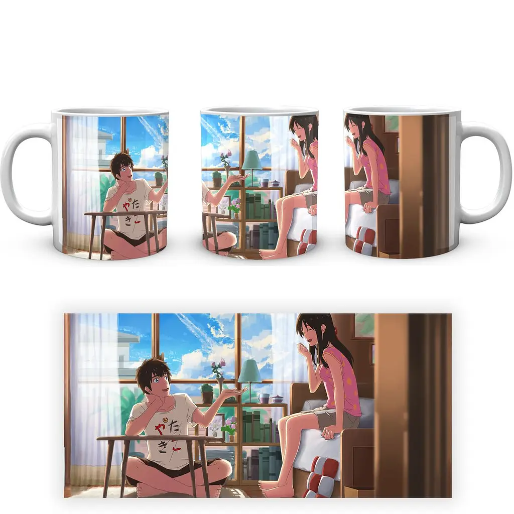 Кружка GeekLand Your Name Твое Имя Такие Мицуха YN 02 330 мл белая - фото 3