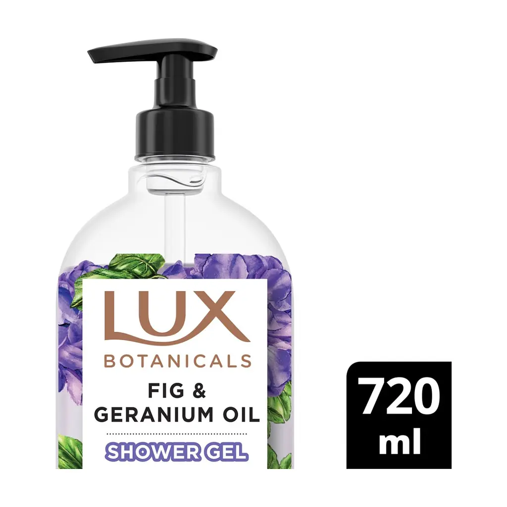 Гель для душу Lux Botanicals Інжир та олія герані 720 мл (8720181499876) - фото 3