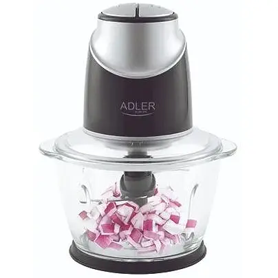 Чопер-подрібнювач продуктів Adler AD 4082 зі скляною чашею - фото 2