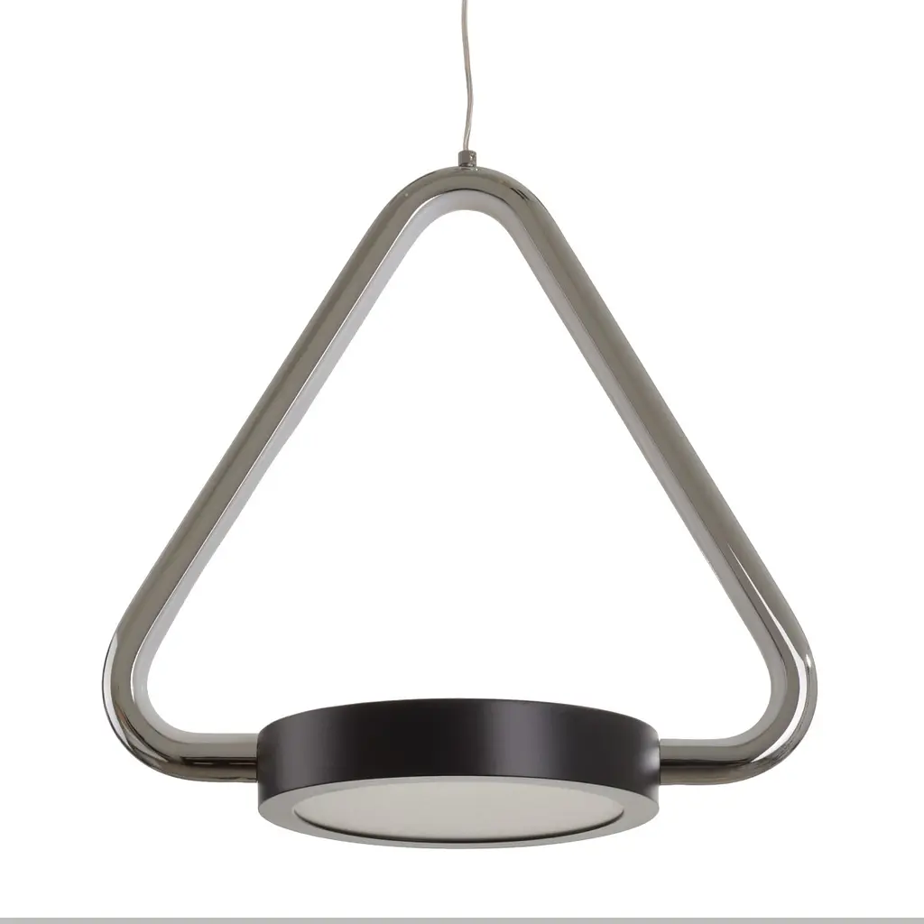 Люстра Brille подвесная лофт LED 22W NW CH/BK (BL-880S/1) - фото 5