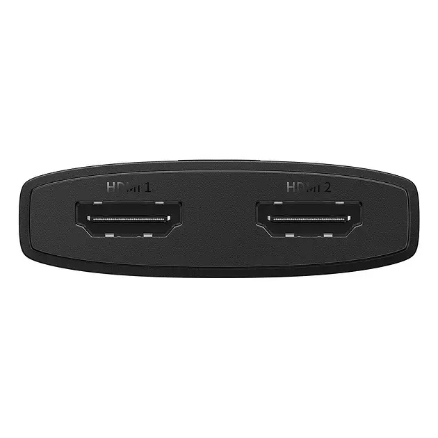 HDMI сплиттер Baseus AirJoy Series 2-in-1 Bidirectional HDMI Switch B01331105111-00 Black - фото 3