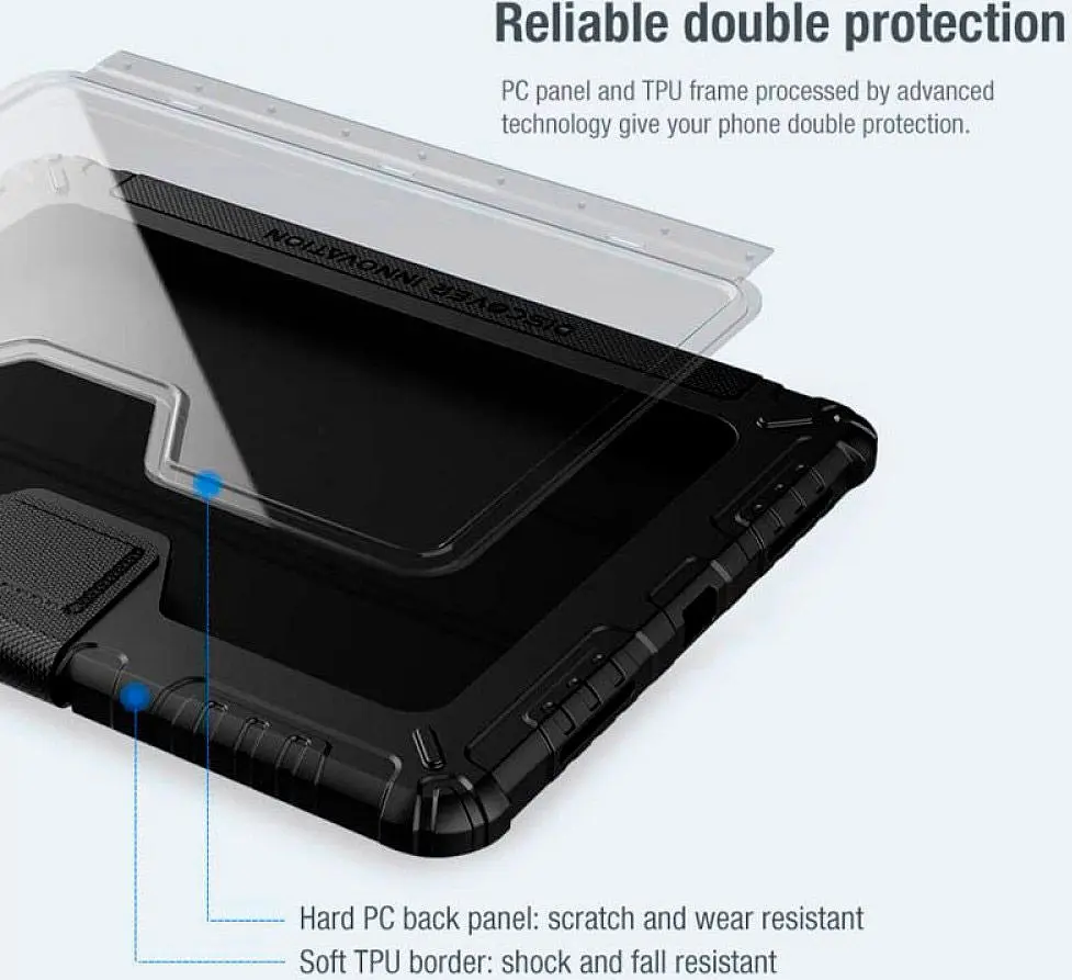 Чохол-книжка Nillkin Bumper Pro для Apple iPad Pro 12.9'' (2020-2022) Black [91635] - фото 4