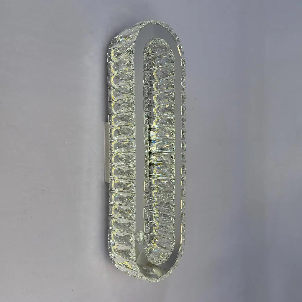 Современный настенный LED светильник Linisoln 582 B-500 CH хром 65 W 50 см до 12 м2 - фото 3