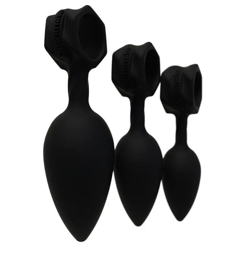 Набір анальних пробок Bathmate Anal Training Plugs, діаметр 2,5 см - 3,1см - 3,8см - фото 6