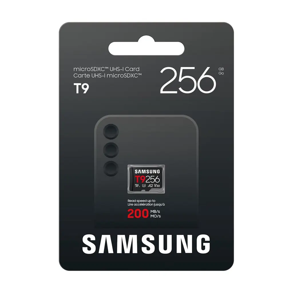 Карта пам'яті Samsung 256GB microSDXC class 10 UHS-I U3 V30 A2 T9 (MB-MH256T/WW) - фото 4